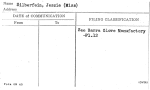 Silberfein, Jessie (Miss)