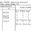 Silberman, Stanley (Publicity Dirdctor)