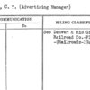 Sills, C.T. (Advertising Manager)