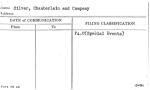 Silver, Chamberlain and Company
