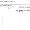Silverman, Bertha (Mrs.)