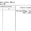 Silverman, Betty (Miss)
