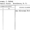 Silverman, C. Sydney