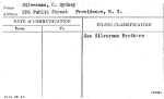 Silverman, C. Sydney