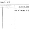 Silverman, G. Leon