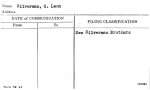 Silverman, G. Leon