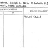 Silversteen, Joseph S. (Mrs. Elizabeth M.)