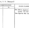 Simmons, J.E. (Manager)