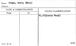 Simms, Betty (Miss)