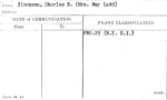 Simonson, Charles E. (Mrs. May Ladd)