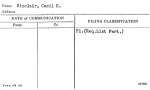 Sinclair, Cecil C.