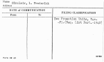 Sinclair, L. Frederick