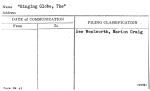 Singing Globe, The