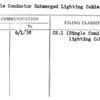 Single Conductor Submerged Lighting Cable-Spec. for