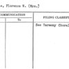 Single, Florence W. (Mrs.)