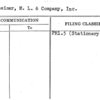 Sinsheimer, M.L. & Company, Inc.