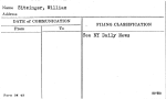 Sitzinger, William