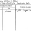 Sitzman, Lillian A. (Miss)