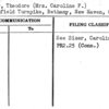 Sizer, Theodore (Mrs. Caroline F.)