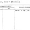 Skidmore, Abram W. (Honorable)