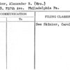 Skinker, Alexander R. (Mrs.)
