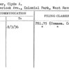 Skinner, Clyde A.