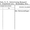 Slackford, E.T. (Advertising Manager)