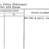 Slone, Philip (Publisher)