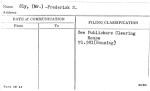 Sly, (Mr.) -Frederick S.