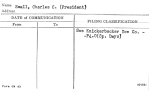Small, Charles C. (President)