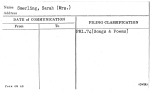Smerling, Sarah (Mrs.)