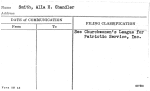 Smith, Alla H. Chandler