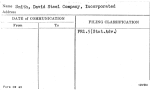 Smith, David Steel Company, Incorporated