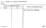 Smith, E. Arnold (Secretary)