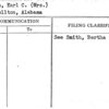 Smith, Earl C. (Mrs.)