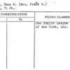 Smith, Emma M. (Mrs. Frank R.)