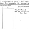 Smith, George Willard (Pres.) Post Office Square