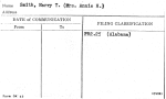 Smith, Harry T. (Mrs. Annie H.)