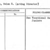 Smith, Helen R. (Acting Director)