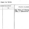 Smith, James La Salle