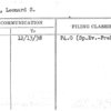 Smith, Leonard S.