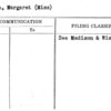 Smith, Margaret (Miss)