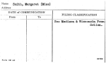 Smith, Margaret (Miss)