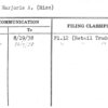 Smith, Marjorie A. (Miss)