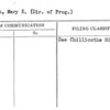 Smith, Mary E. (Dir. of Prog.)