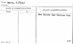 Smith, P. (Secy)