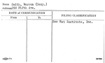 Smith, Warren (Secy.)