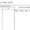 Smock, Gladys (Miss)