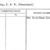 Snelling, H.B.W. (President)