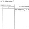 Snow, R.C. (Secretary)